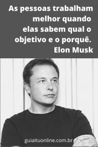 frase Elon Musk um dos maiores administradores da atualidade